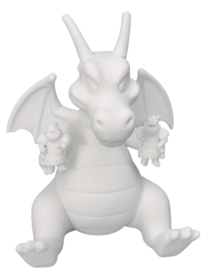 Pocket Dragons: Paint-Your-Own Kit – Bramble – The Troupe Master