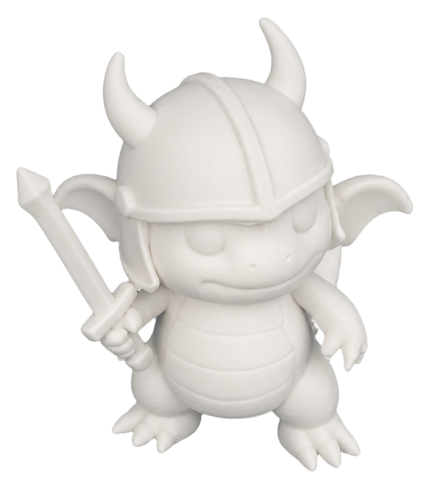 Pocket Dragons: Paint-Your-Own Kit – Clink – The Little Knight