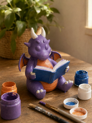 Pocket Dragons: Paint-Your-Own Kit – Quill – The Storytime Dragon