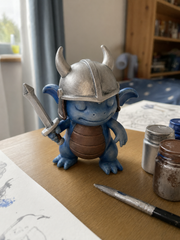 Pocket Dragons: Paint-Your-Own Kit – Clink – The Little Knight