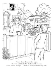 D is for Denial: An Adult Colouring Book