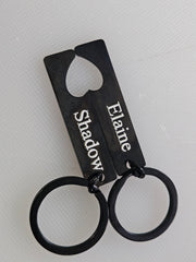 Shared Heart Tags