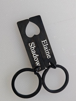 Shared Heart Tags