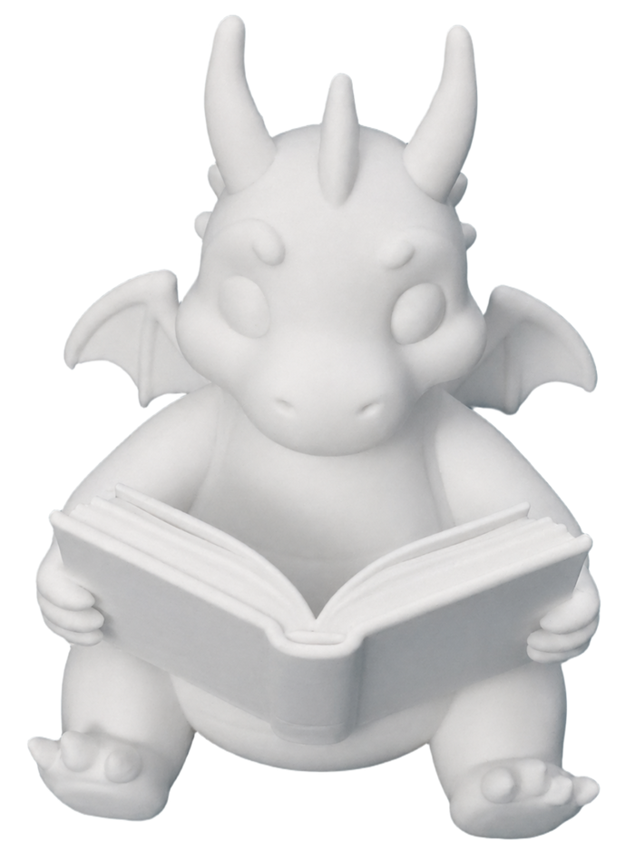 Pocket Dragons: Paint-Your-Own Kit – Quill – The Storytime Dragon