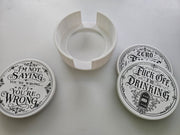 Not-So-Deep Thoughts Coaster Set