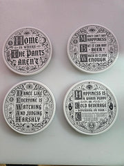 Not-So-Deep Thoughts Coaster Set