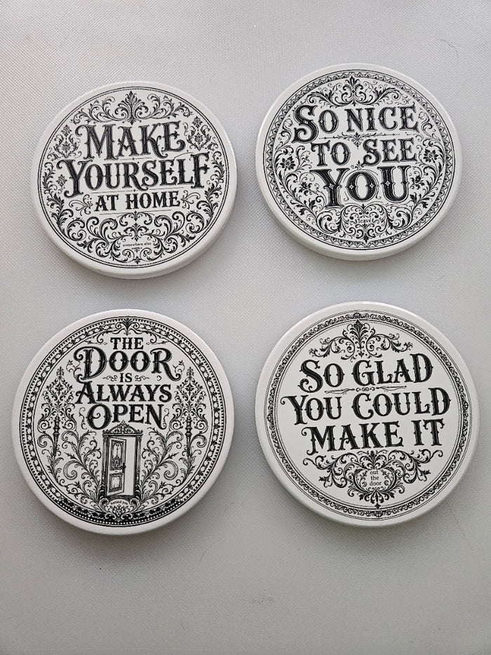 Passive Aggressive Hospitality Coaster Set