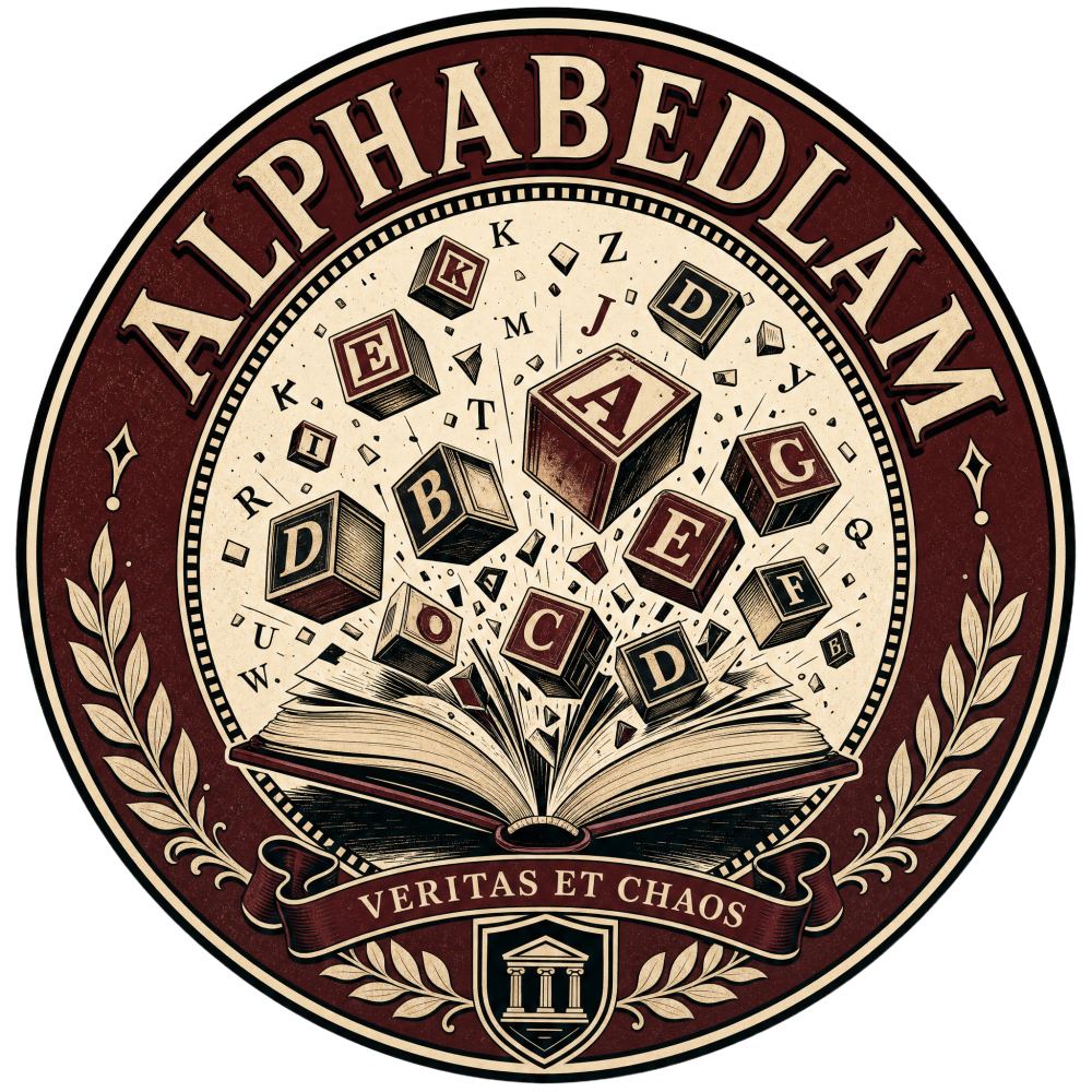 Alphabedlam badge
